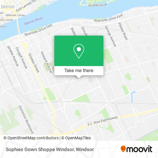Sophies Gown Shoppe Windsor plan