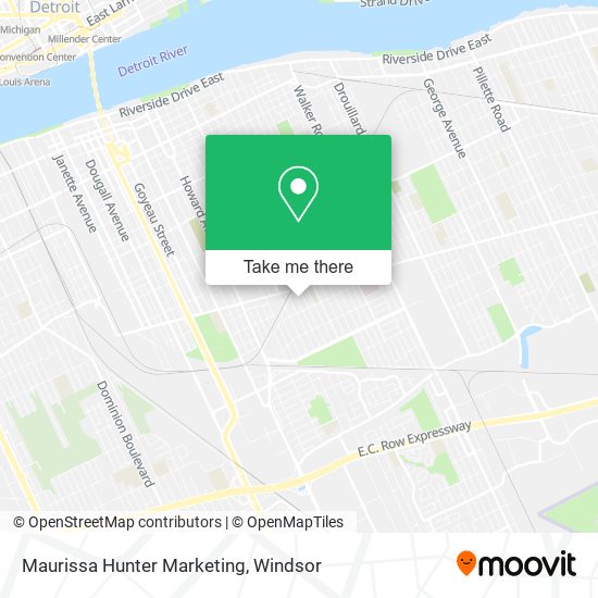 Maurissa Hunter Marketing map