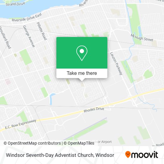 Windsor Seventh-Day Adventist Church plan