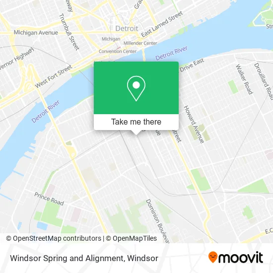 Windsor Spring and Alignment plan