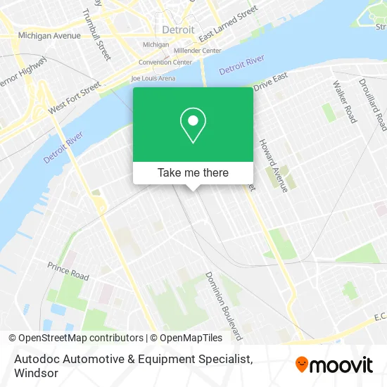 Autodoc Automotive & Equipment Specialist map