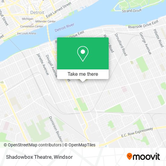 Shadowbox Theatre map