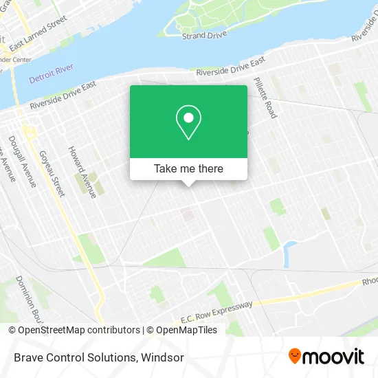 Brave Control Solutions map