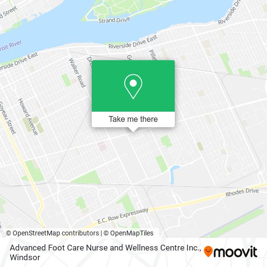 Advanced Foot Care Nurse and Wellness Centre Inc. map