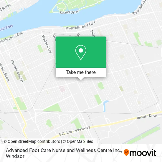 Advanced Foot Care Nurse and Wellness Centre Inc. map