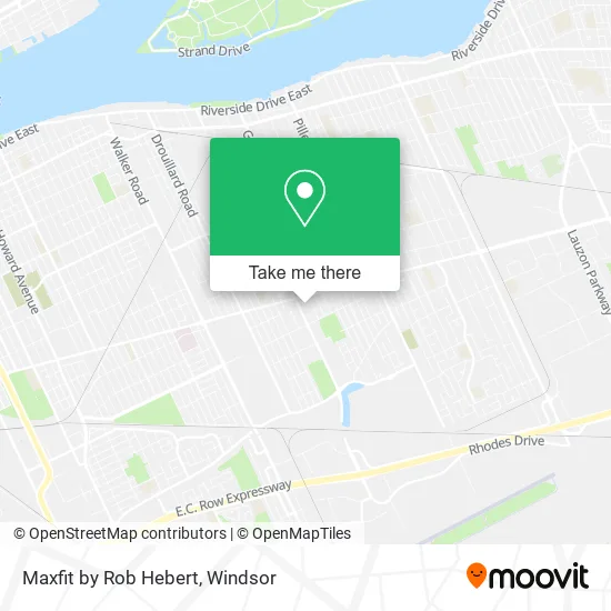 Maxfit by Rob Hebert map