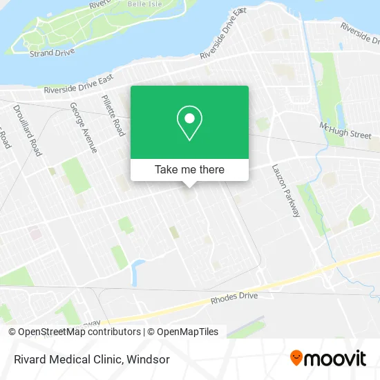 Rivard Medical Clinic map