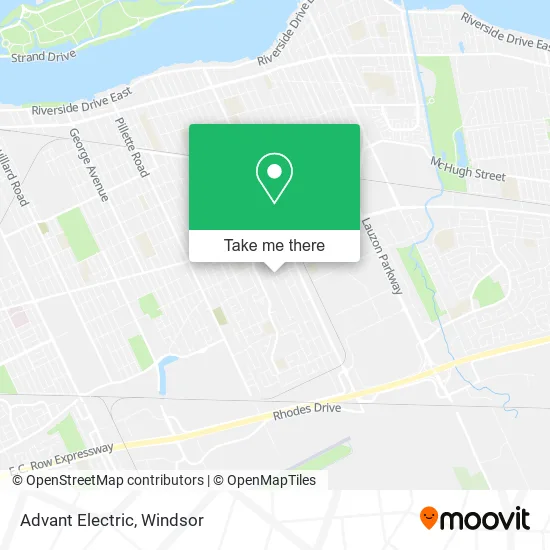 Advant Electric map