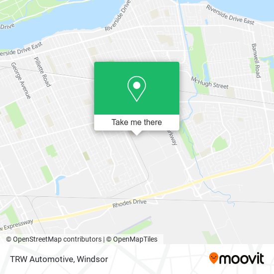 TRW Automotive map