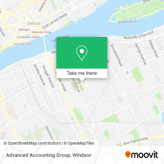 Advanced Accounting Group map