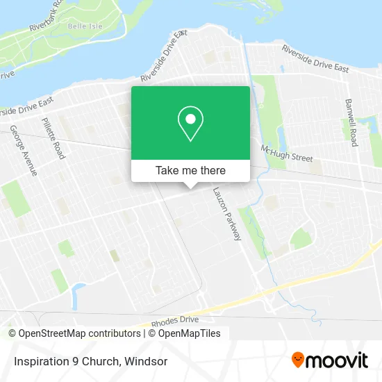 Inspiration 9 Church map