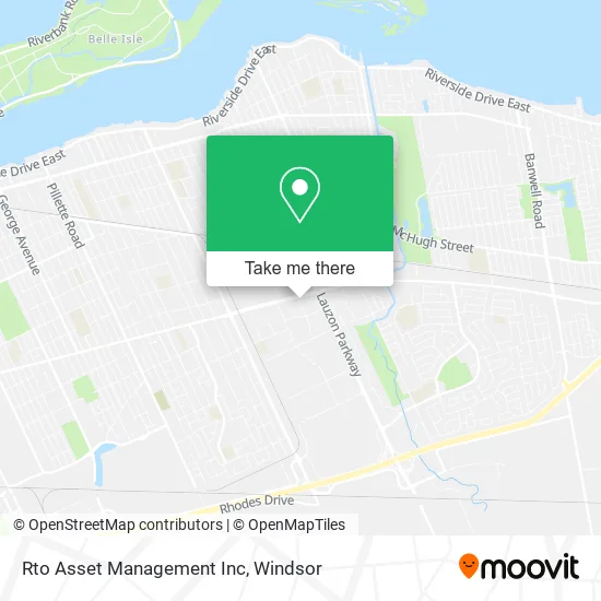 Rto Asset Management Inc map