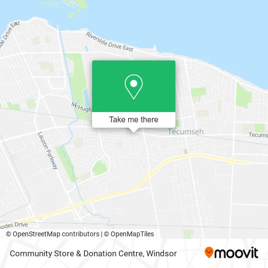 Community Store & Donation Centre map