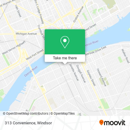 313 Convenience map