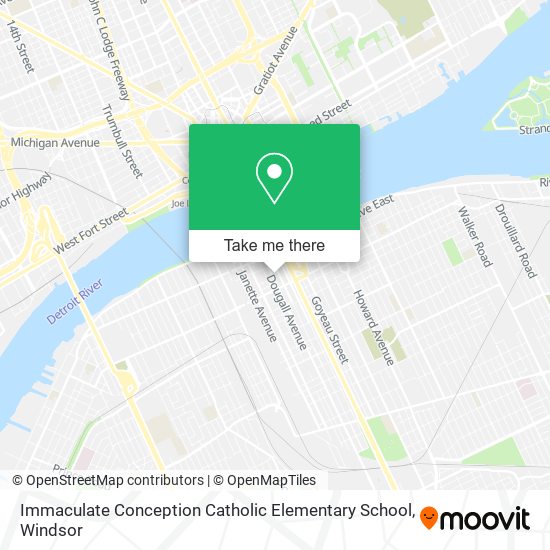 Immaculate Conception Catholic Elementary School plan