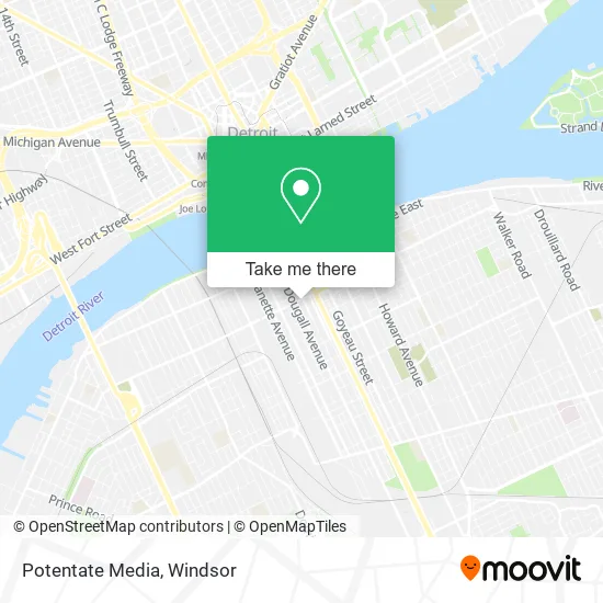 Potentate Media map