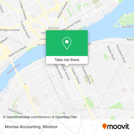 Montax Accounting map