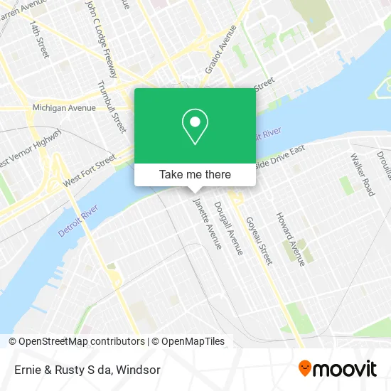 Ernie & Rusty S da map