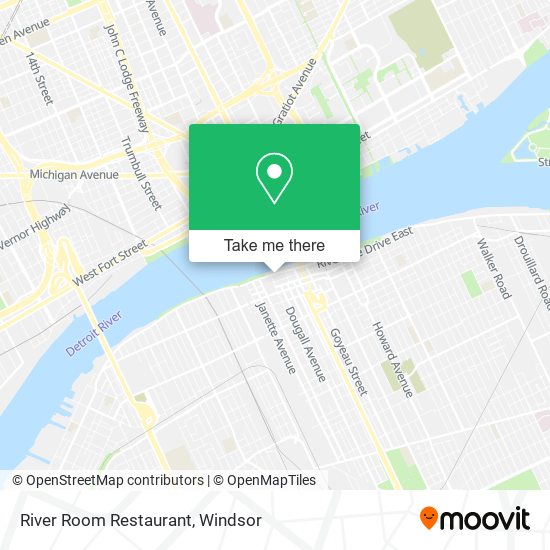 River Room Restaurant map