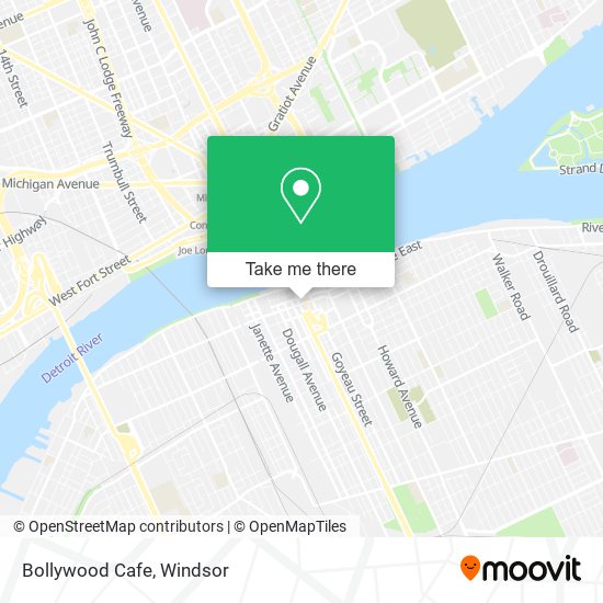 Bollywood Cafe plan