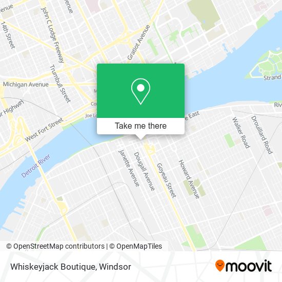 Whiskeyjack Boutique map