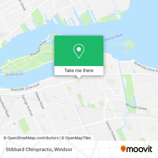 Stibbard Chiropractic map