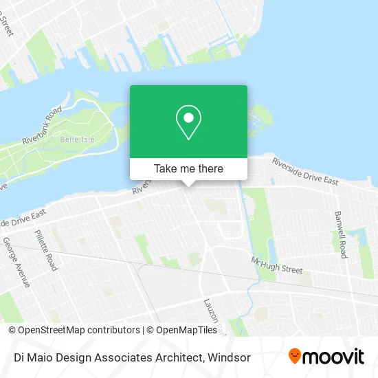 Di Maio Design Associates Architect map