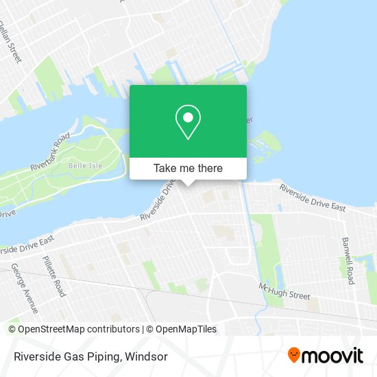 Riverside Gas Piping plan