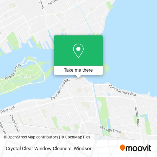 Crystal Clear Window Cleaners map