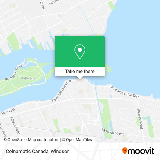 Coinamatic Canada map