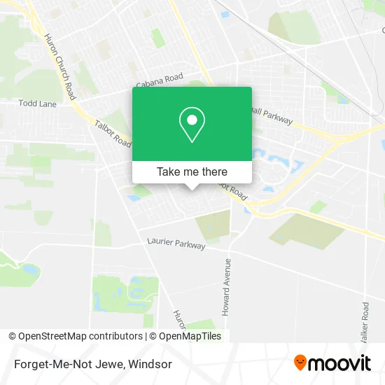 Forget-Me-Not Jewe map