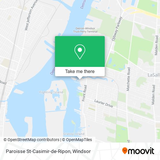Paroisse St-Casimir-de-Ripon plan
