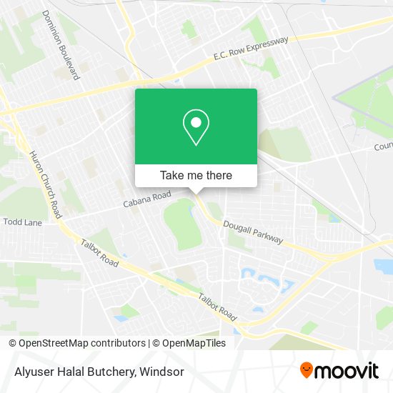 Alyuser Halal Butchery plan