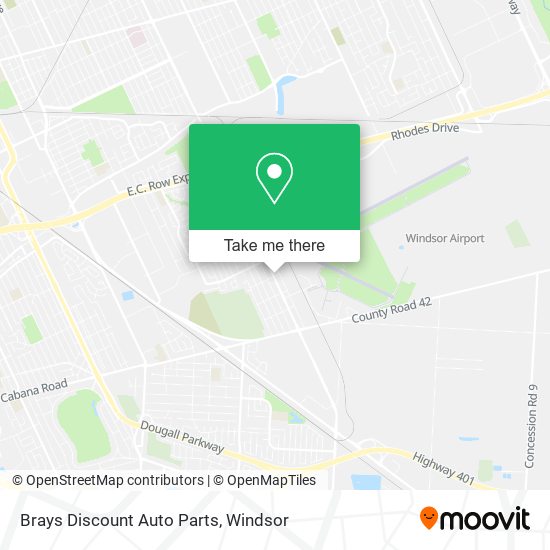 Brays Discount Auto Parts plan
