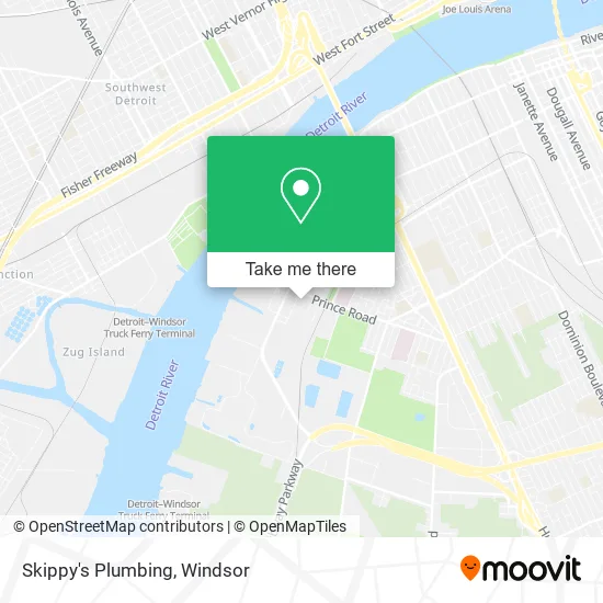 Skippy's Plumbing map
