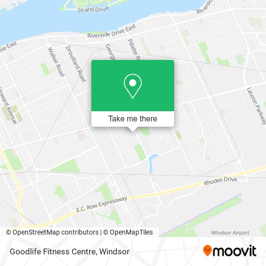 Goodlife Fitness Centre plan