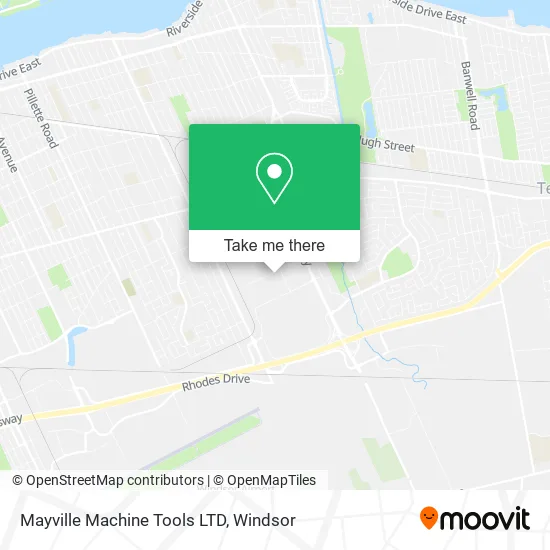 Mayville Machine Tools LTD map