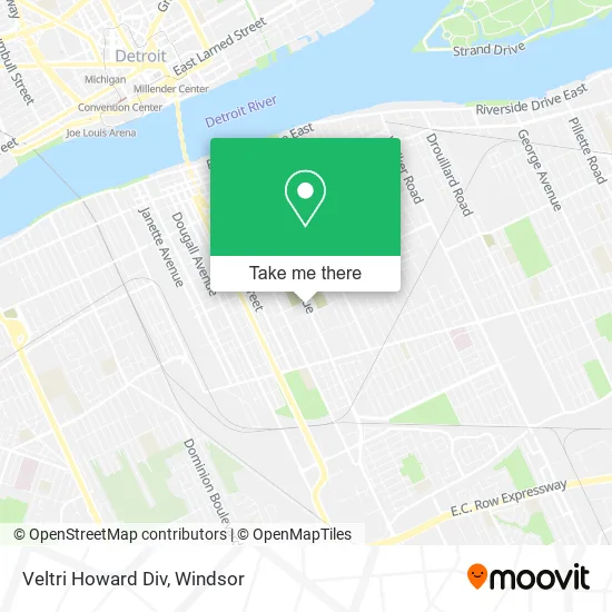 Veltri Howard Div map