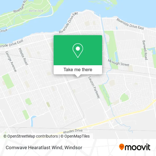 Comwave Hearatlast Wind map