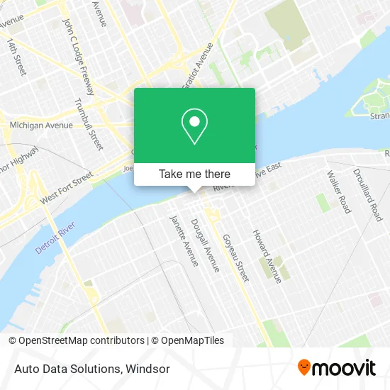 Auto Data Solutions map