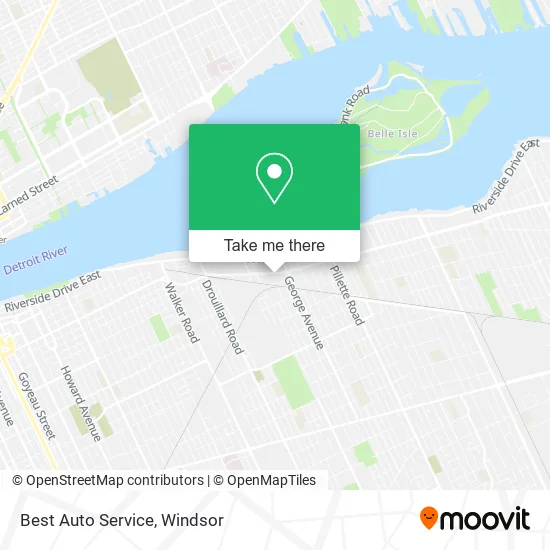 Best Auto Service map