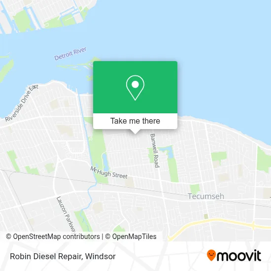 Robin Diesel Repair map