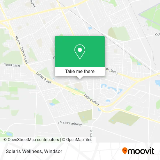 Solaris Wellness map