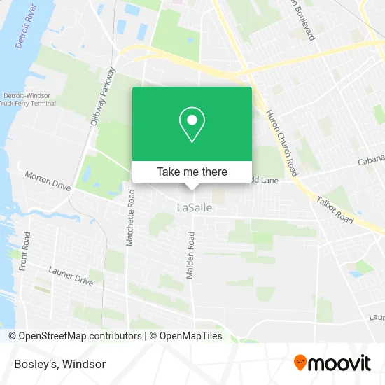 Bosley's map