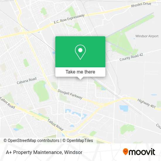 A+ Property Maintenance map