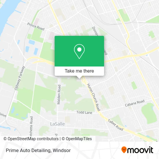 Prime Auto Detailing map