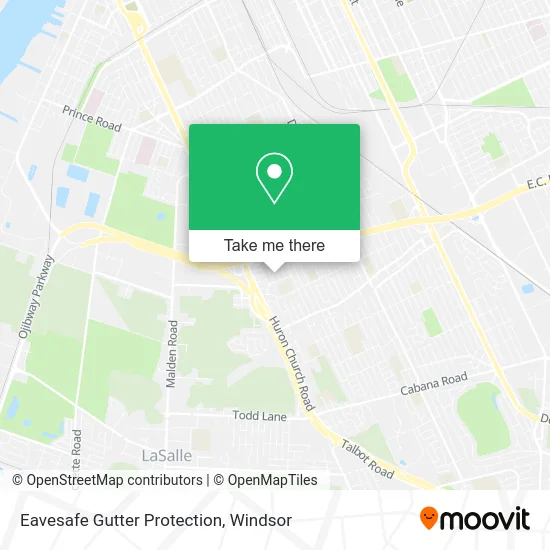 Eavesafe Gutter Protection map