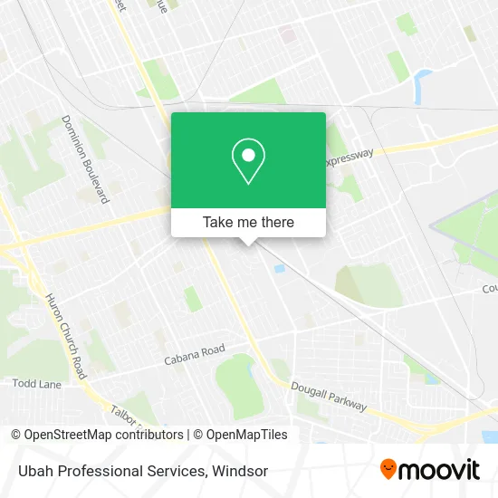Ubah Professional Services map