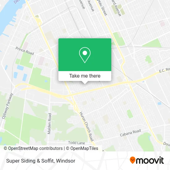 Super Siding & Soffit map