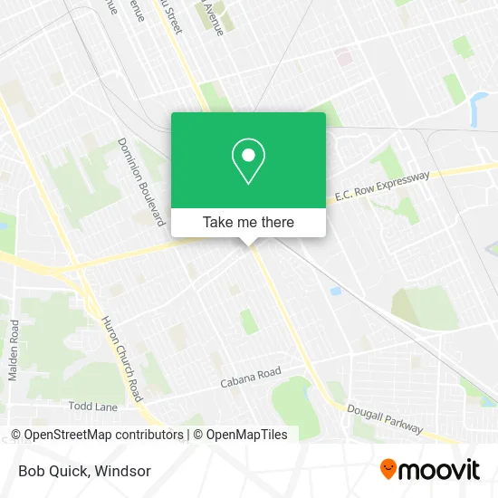 Bob Quick map
